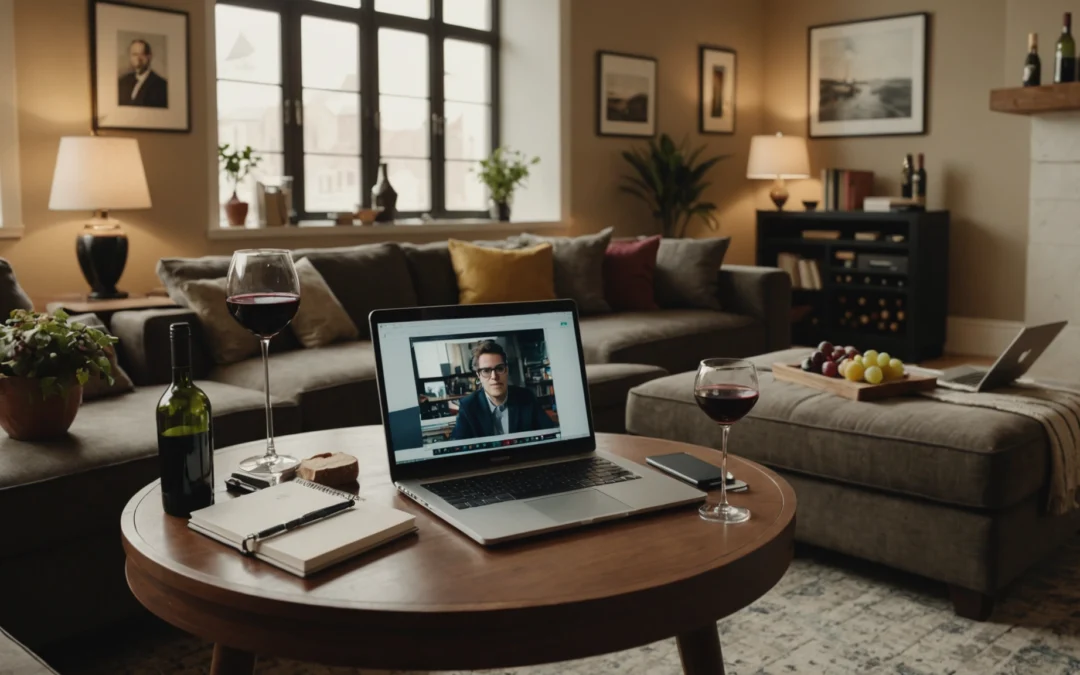 Découvrez l’art des sommeliers depuis votre canapé avec des cours en ligne