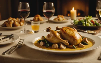 Le secret du poulet au vin jaune : une expérience gustative inoubliable